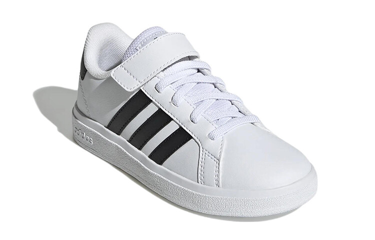 Кроссовки Adidas Grand Court Cloud White Core Black GS — фото 3