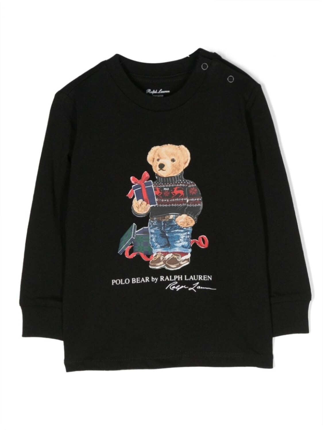 

Ralph Lauren толстовка Polo Bear, черный