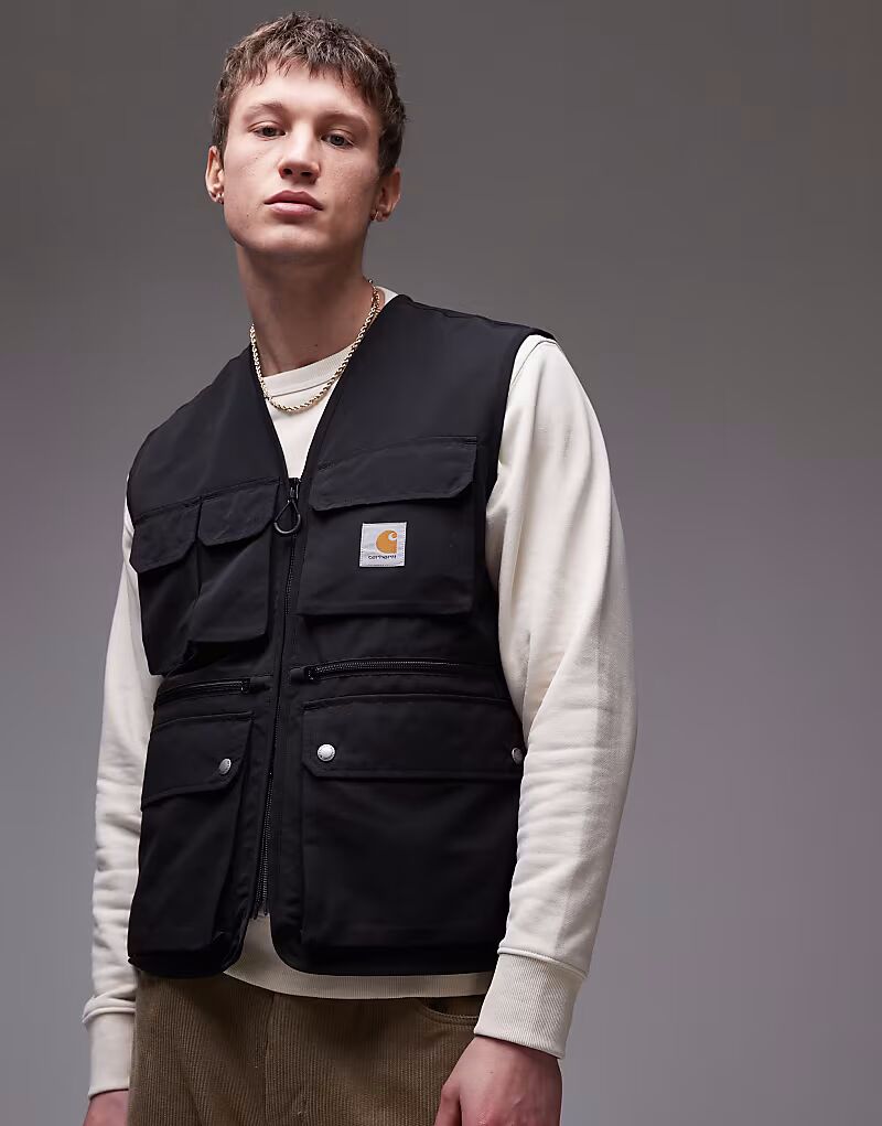 

Жилет Carhartt WIP irwin черного цвета
