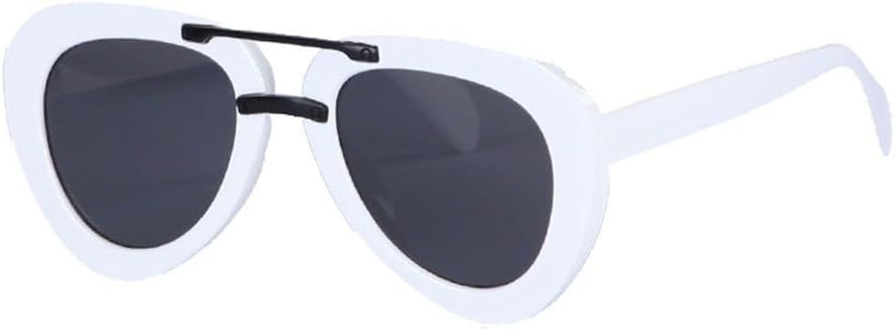 

Овальные солнцезащитные очки для женщин и мужчин, обтекаемая оправа из поликарбоната с градиентными линзами, металлический шарнир, винтажный стиль, защита от УФ-излучения UV400, m1418 Generic, M-1423