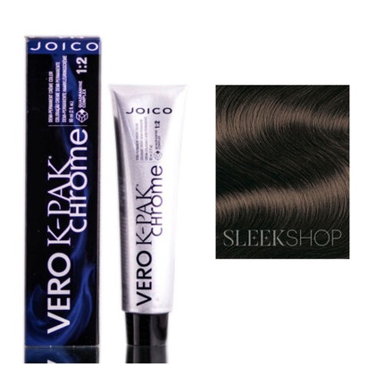 

Vero K-Pak Chrome полуперманентный кремовый цвет N4 «Кофейный в зернах», Joico