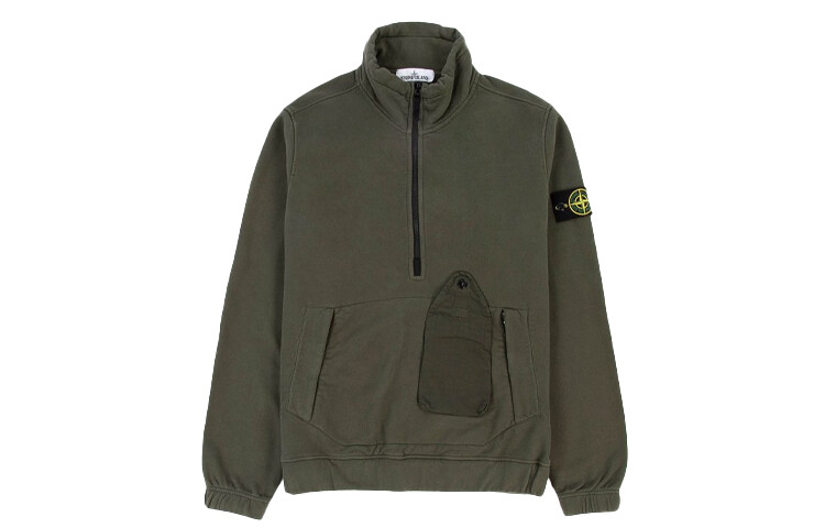 

Куртка мужская темно-зеленая Stone Island, темно-зеленый