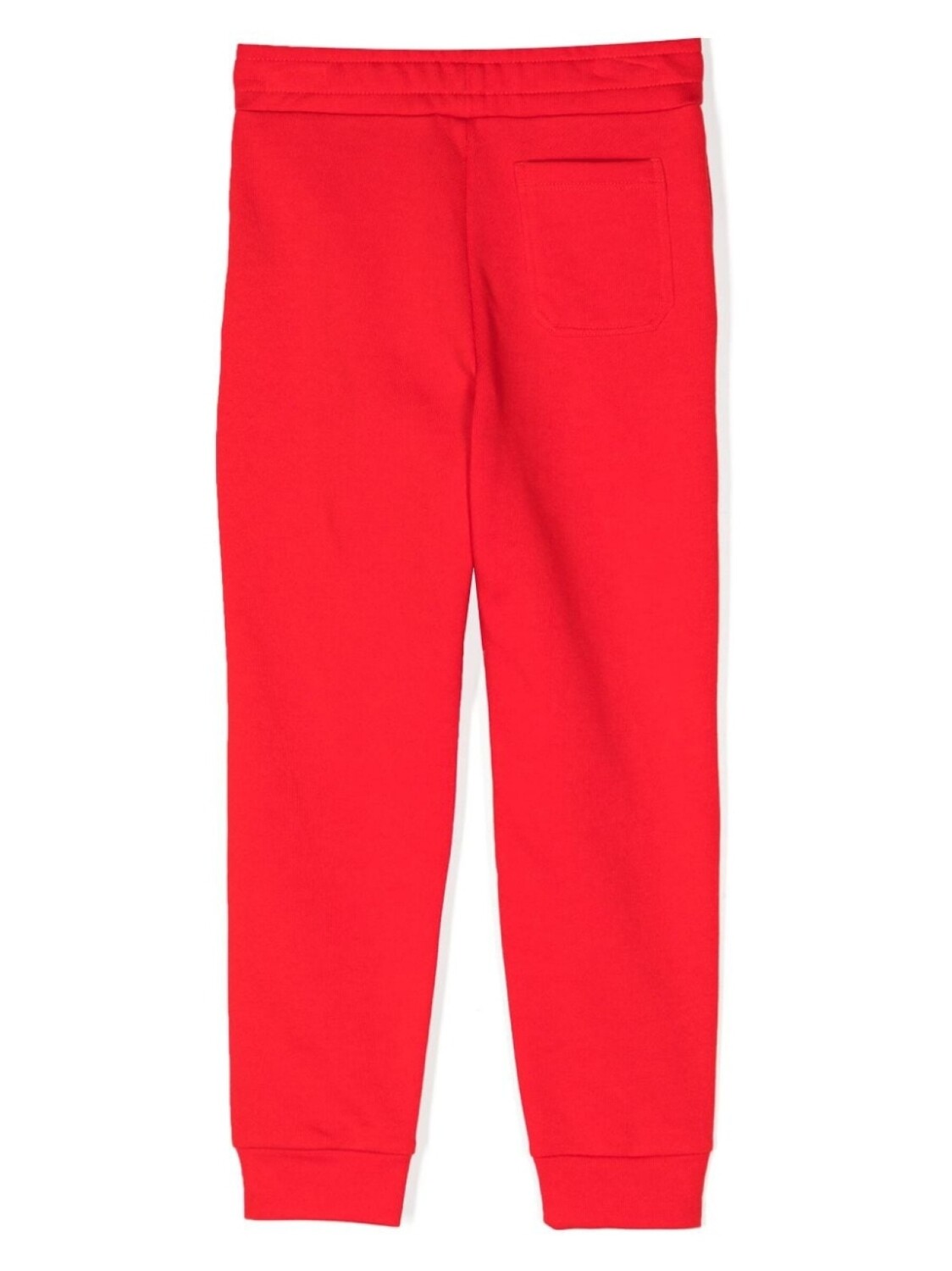 Balmain Kids спортивные брюки с логотипом, красный — фото 2