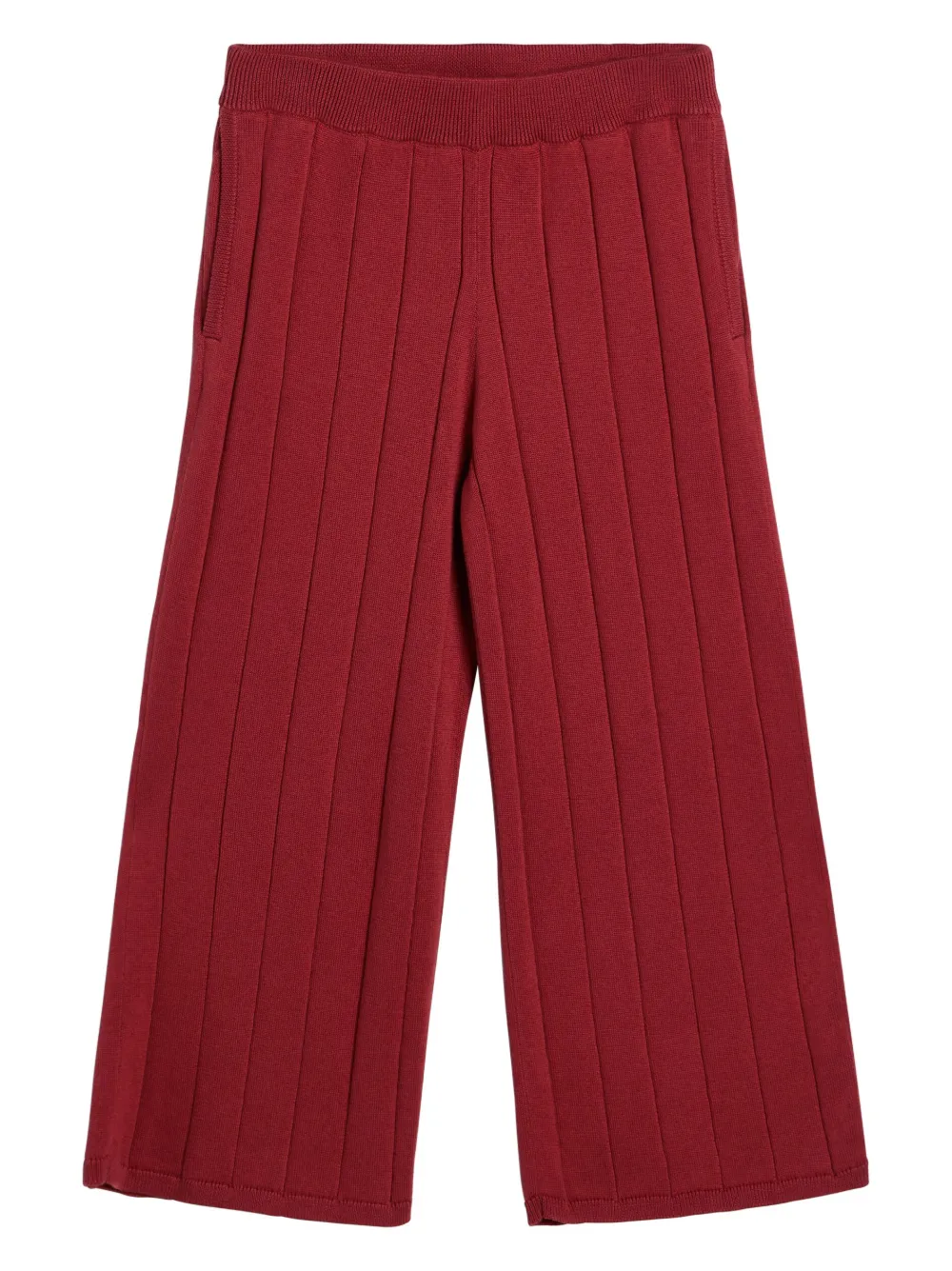 

Спортивные брюки в рубчик Brunello Cucinelli Kids, красный