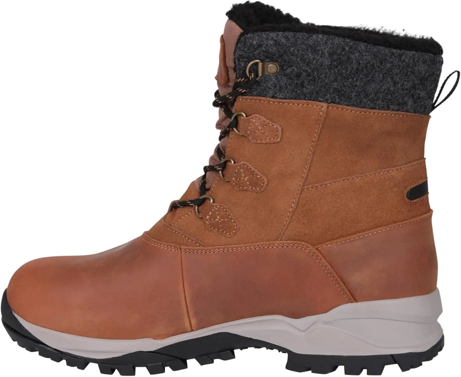 Мужские водонепроницаемые термоботинки Mountain Warehouse Tallin Extreme от Vibram, коричневый — фото 4