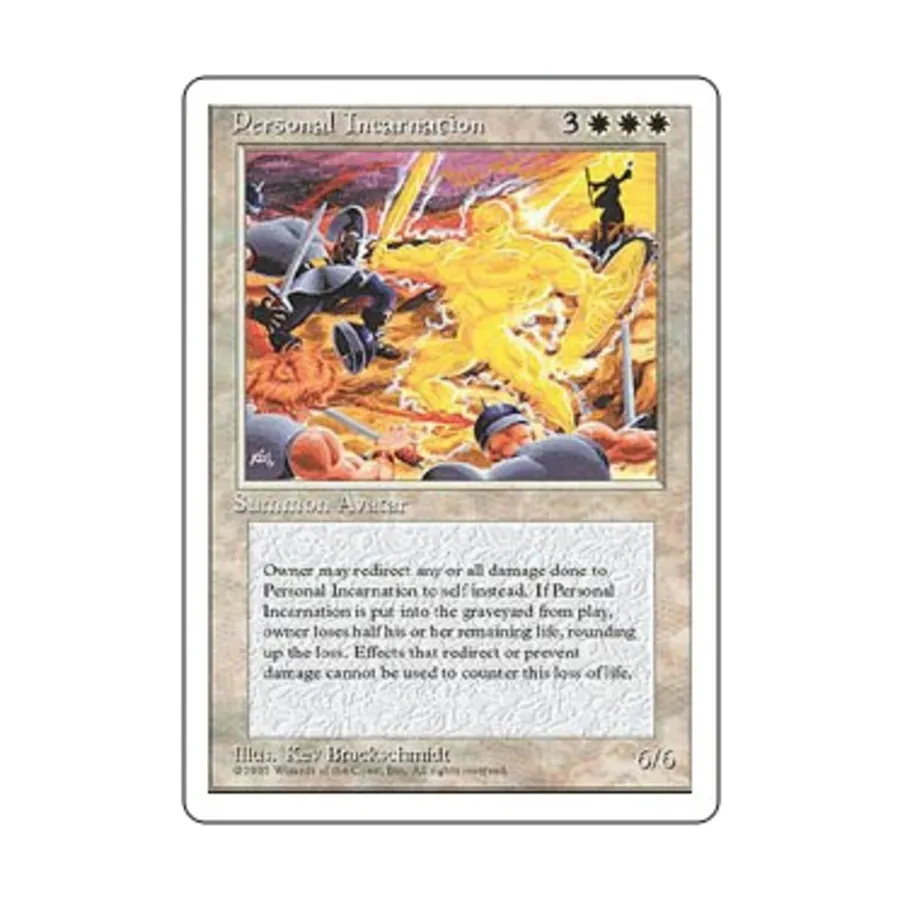 

CCG Личное воплощение (клавиша R), MTG - 4th Edition