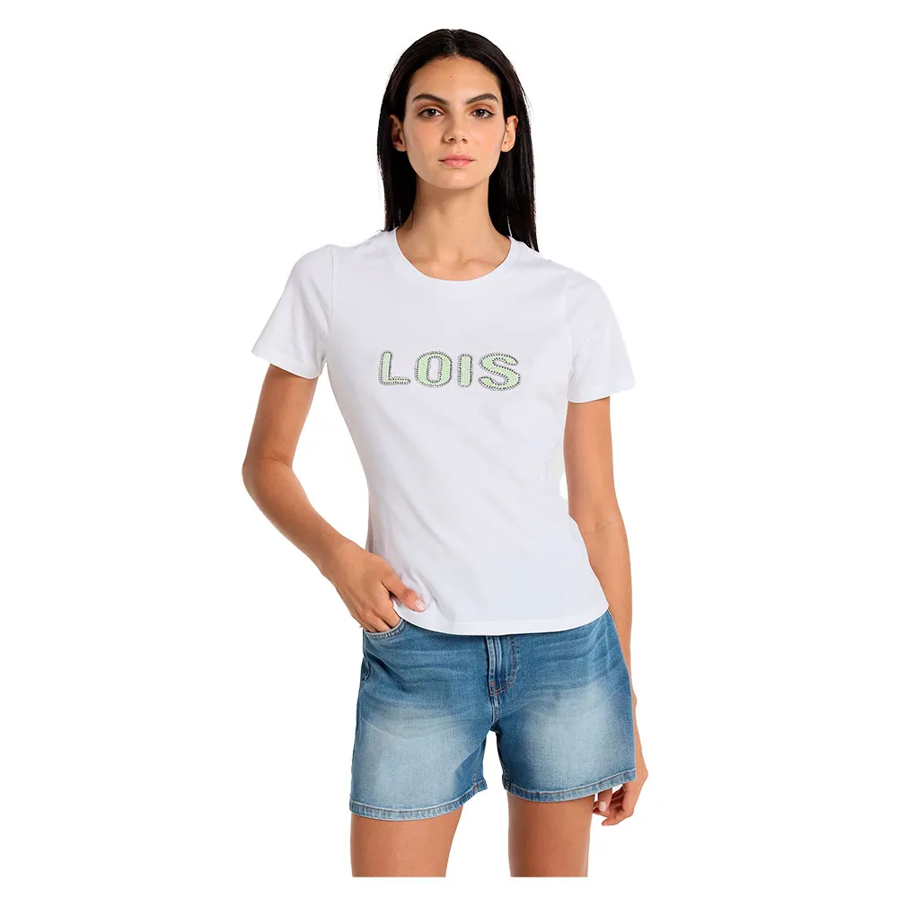 

Футболка с коротким рукавом Lois Jeans 10939, белый