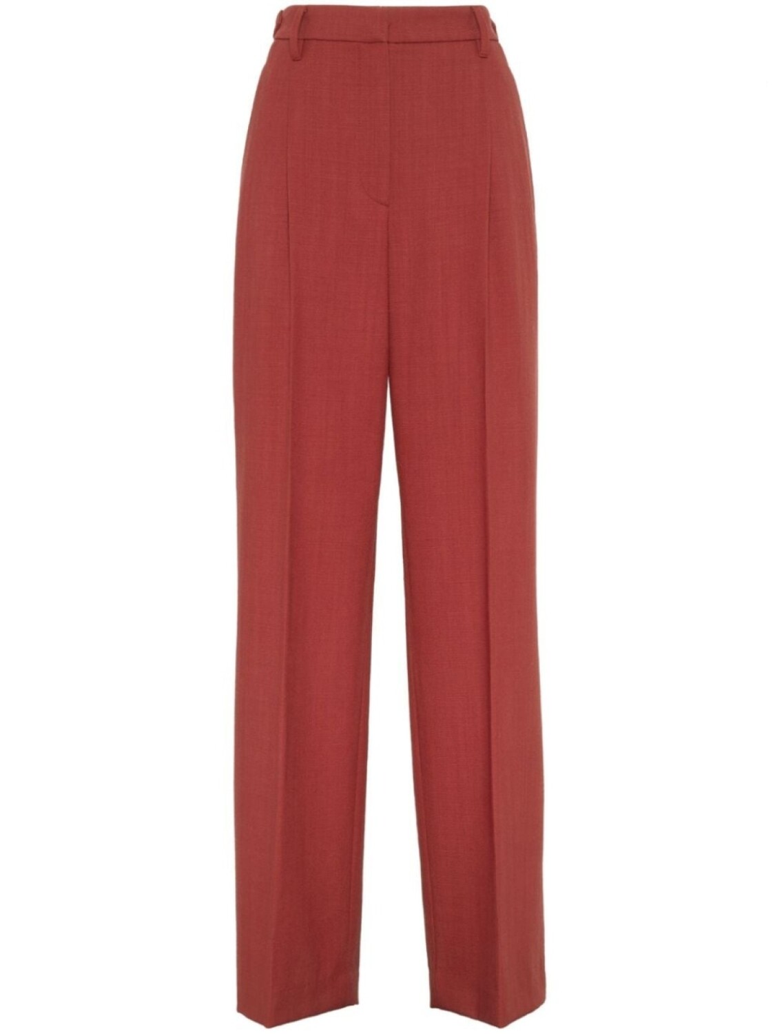 

Брюки из натуральной шерсти Brunello Cucinelli, красный