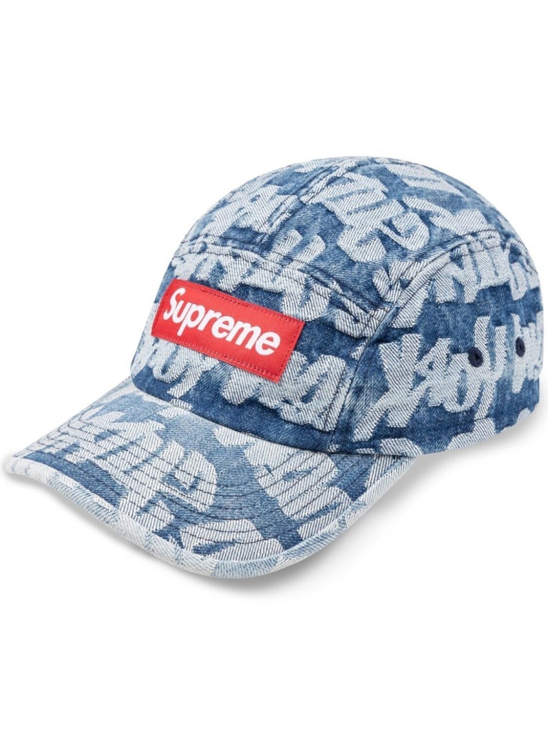 

Жаккардовая кепка Supreme, синий