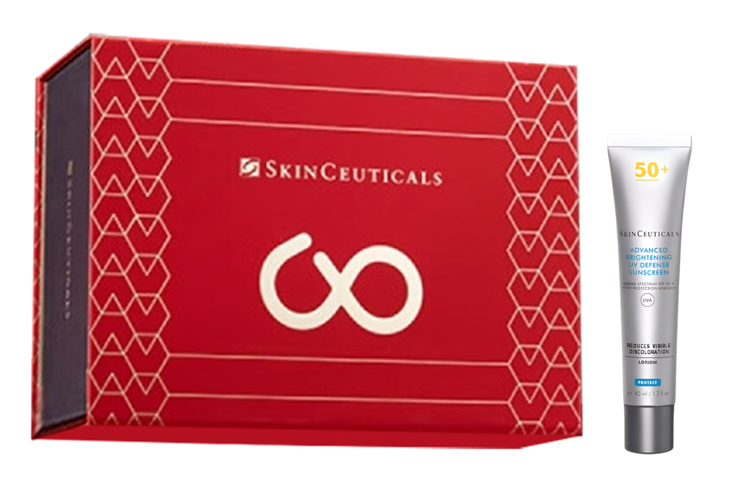 

SKINCEUTICALS Xiulike новогодний лимитированный маленький silver зонтик солнцезащитный отбеливающий SPF50+ 40ml