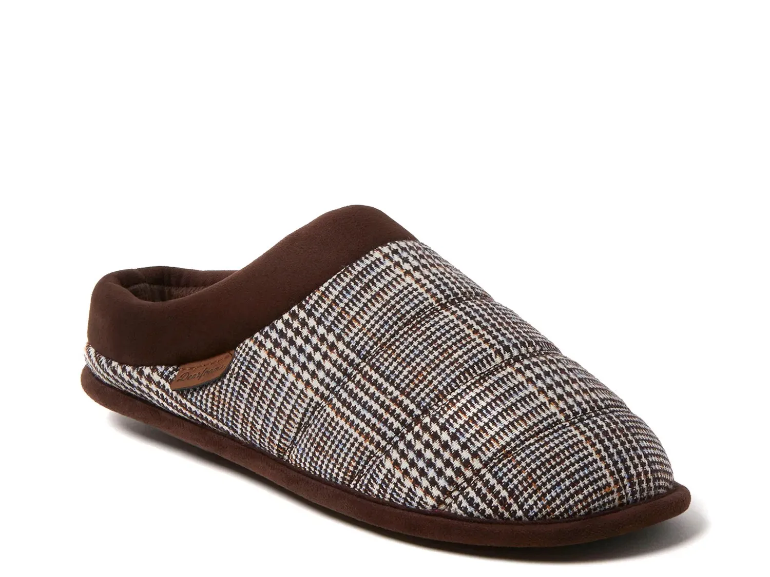 

Тапочки-сабо Dearfoams Asher — мужские, светло-коричневые