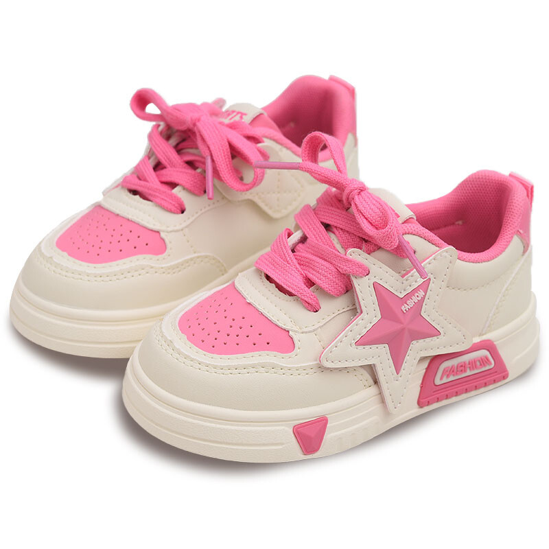 Детские кроссовки для скейтбординга Kids Low-top Peach Pink Budding, цвет Rice rosé — фото 3