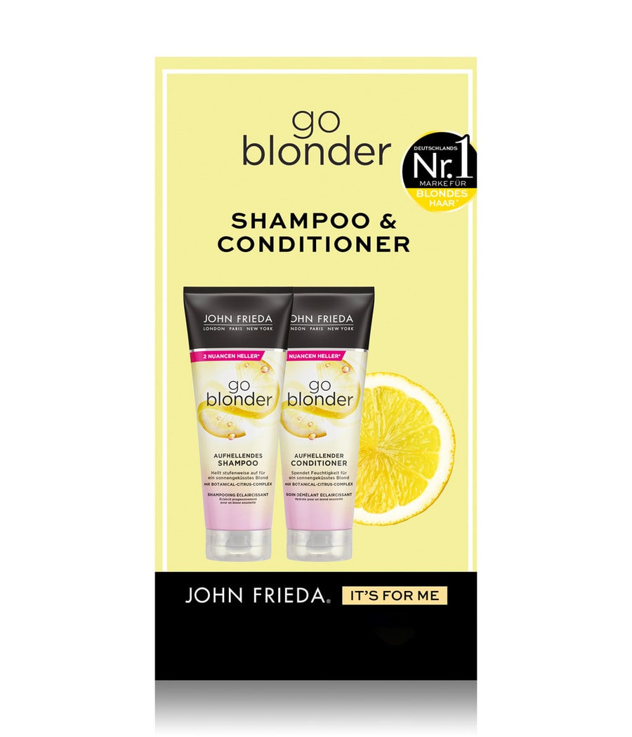 

Набор для ухода за волосами JOHN FRIEDA Sheer Blonde, 1 шт.