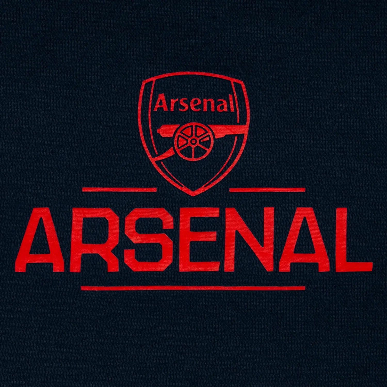 Детская худи на молнии Arsenal FC, темно-синий — фото 3