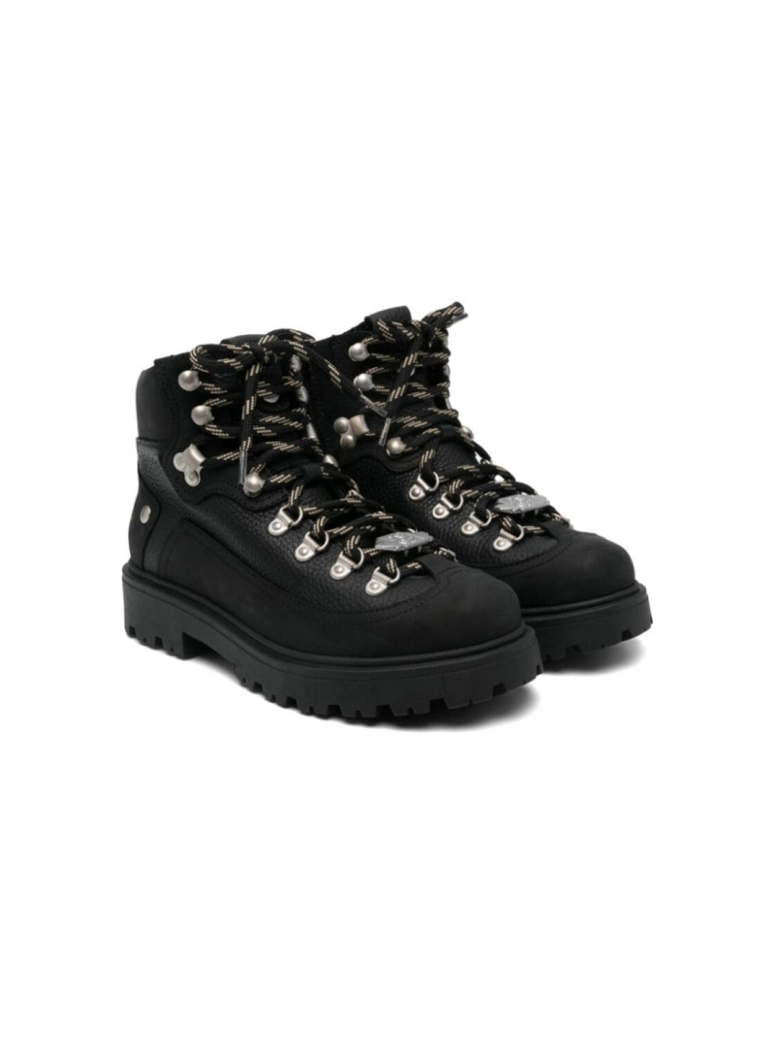

DSQUARED2 KIDS кожаные ботинки, черный