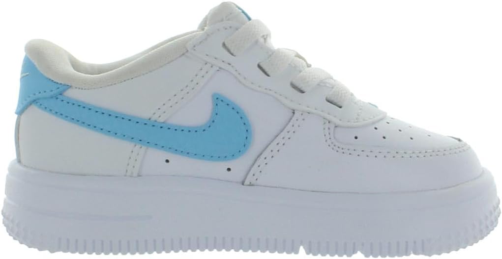 Мужские кроссовки Nike Air Force 1 Low Retro, белый/синий — фото 3