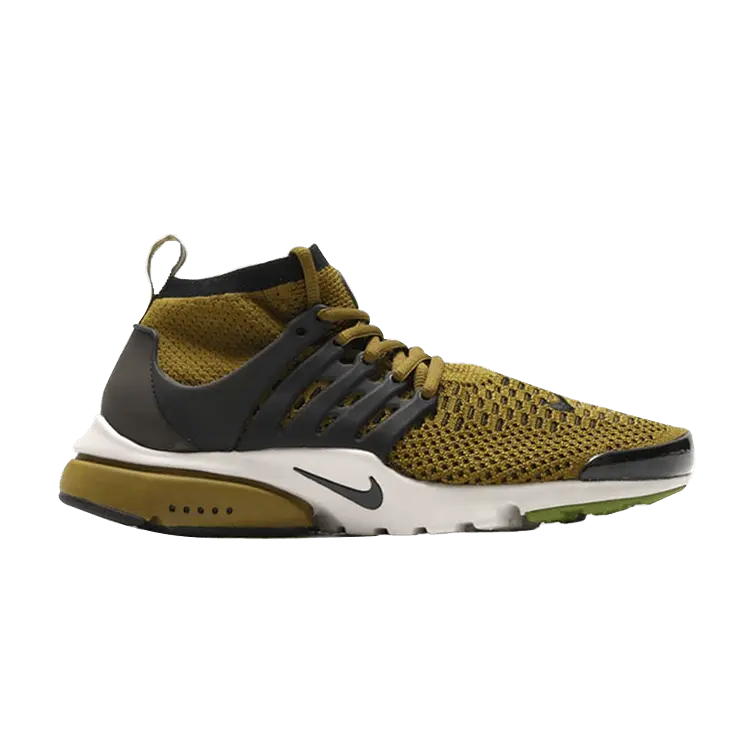 

Кроссовки Nike Air Presto Ultra Flyknit 'Olive Flak', зеленый