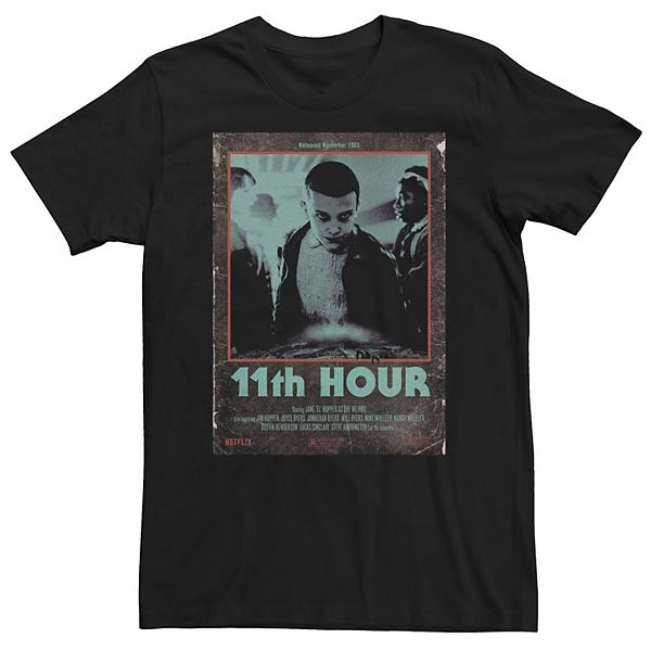 

Футболка Big & Tall Netflix Stranger Things Eleventh Hour 1983 Licensed Character
