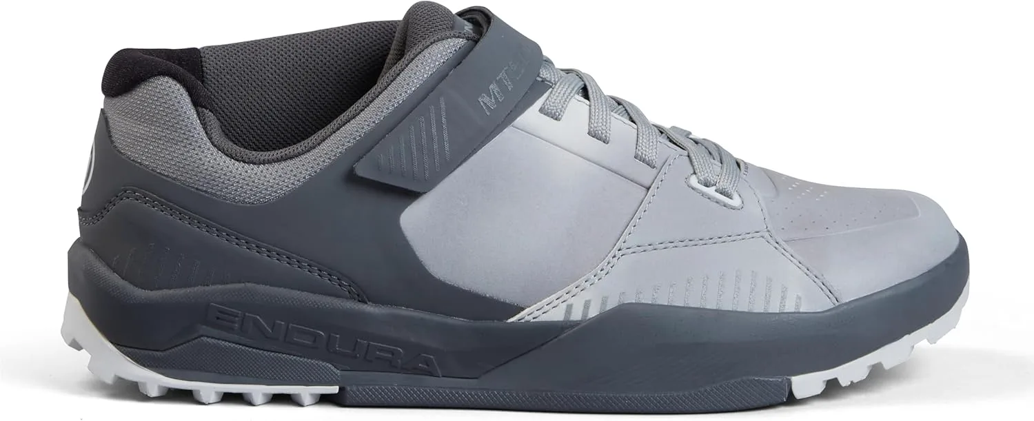 Велосипедные кроссовки Endura Unisex-Adult MT500 Burner для горного велоспорта с плоской подошвой, серый — фото 2