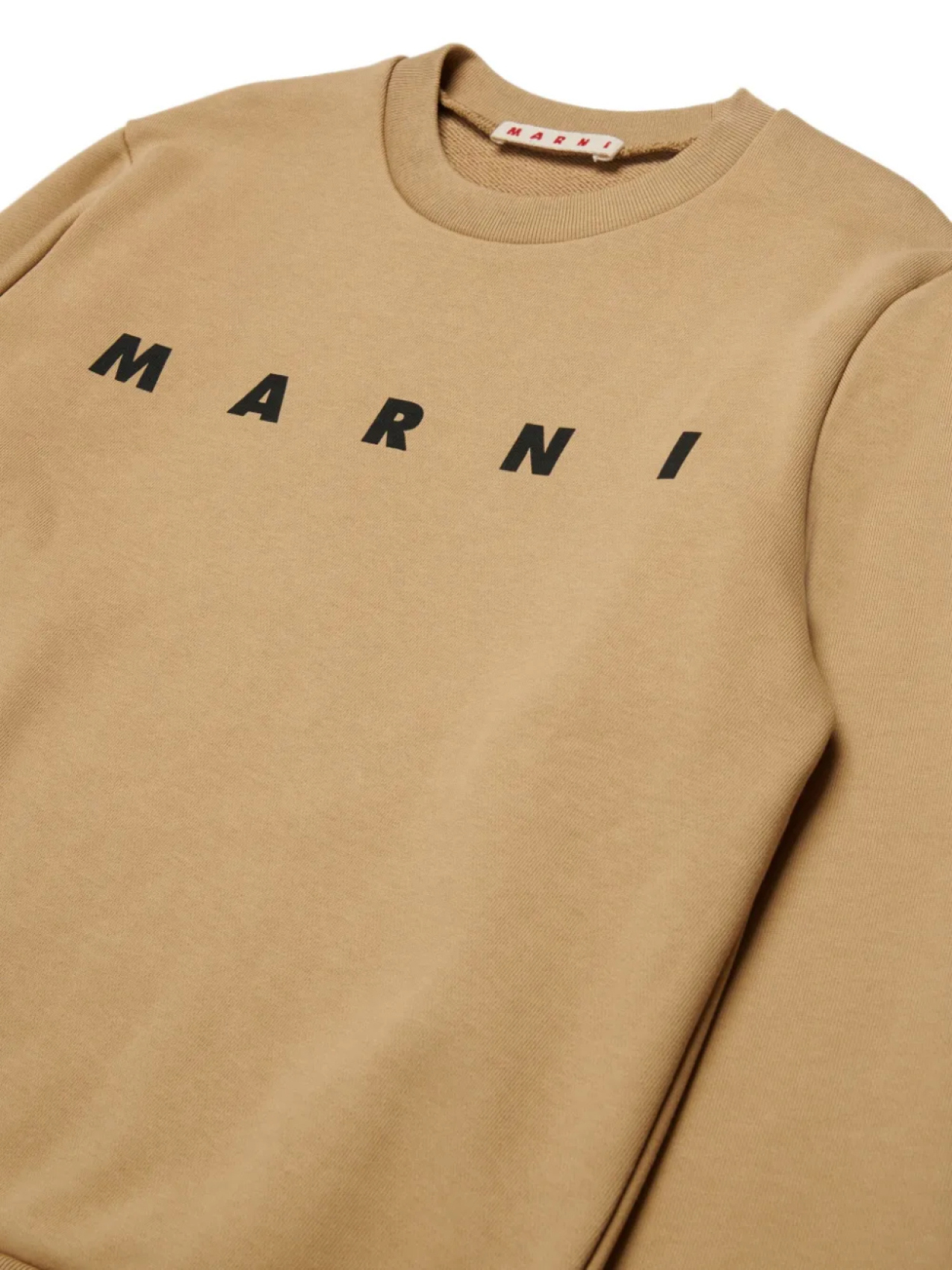 Marni Kids хлопковая толстовка, нейтральный — фото 3