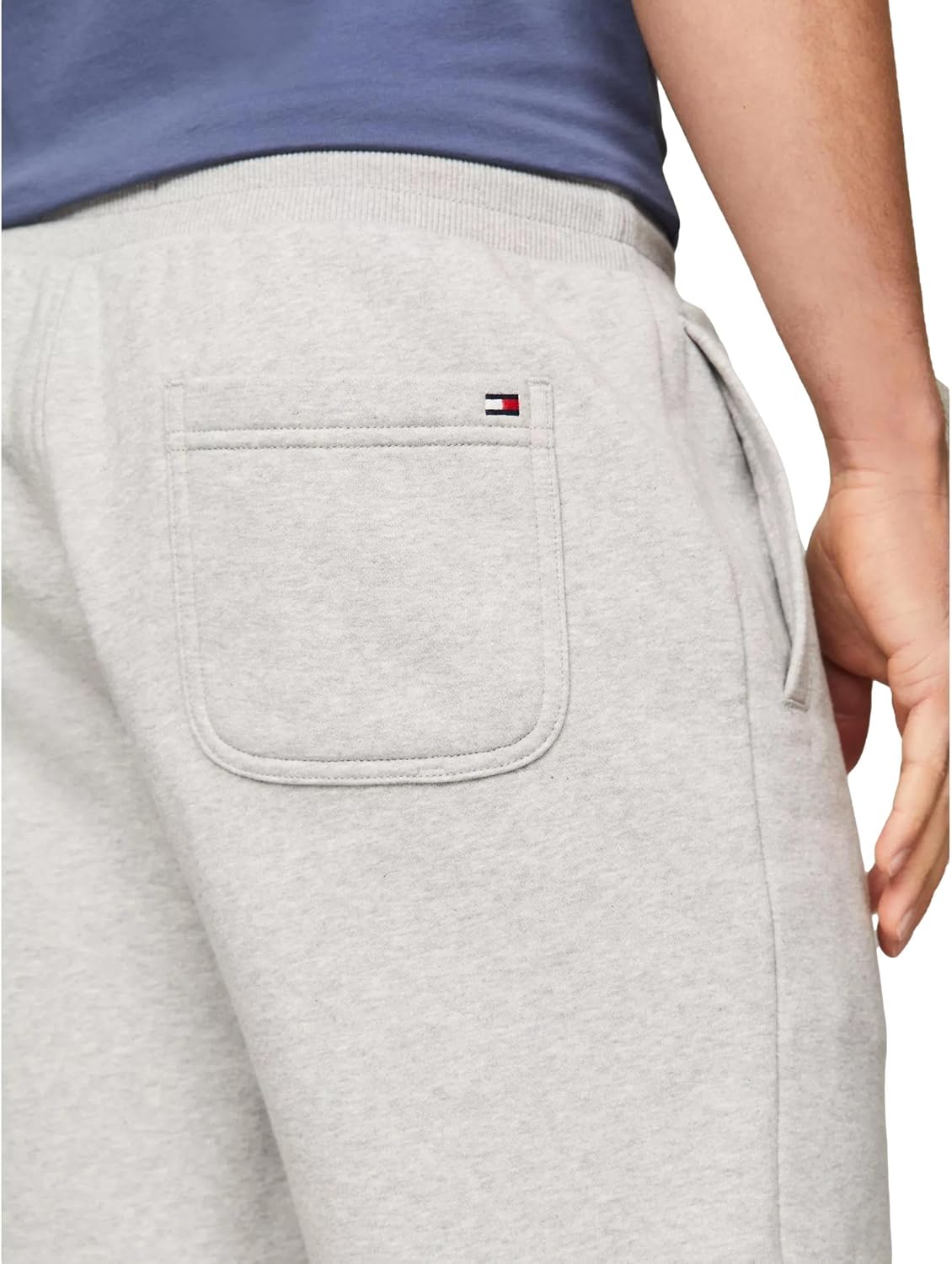 Мужские толстовки Tommy Hilfiger с вышитым логотипом Tommy, Smoke Grey Heather — фото 3