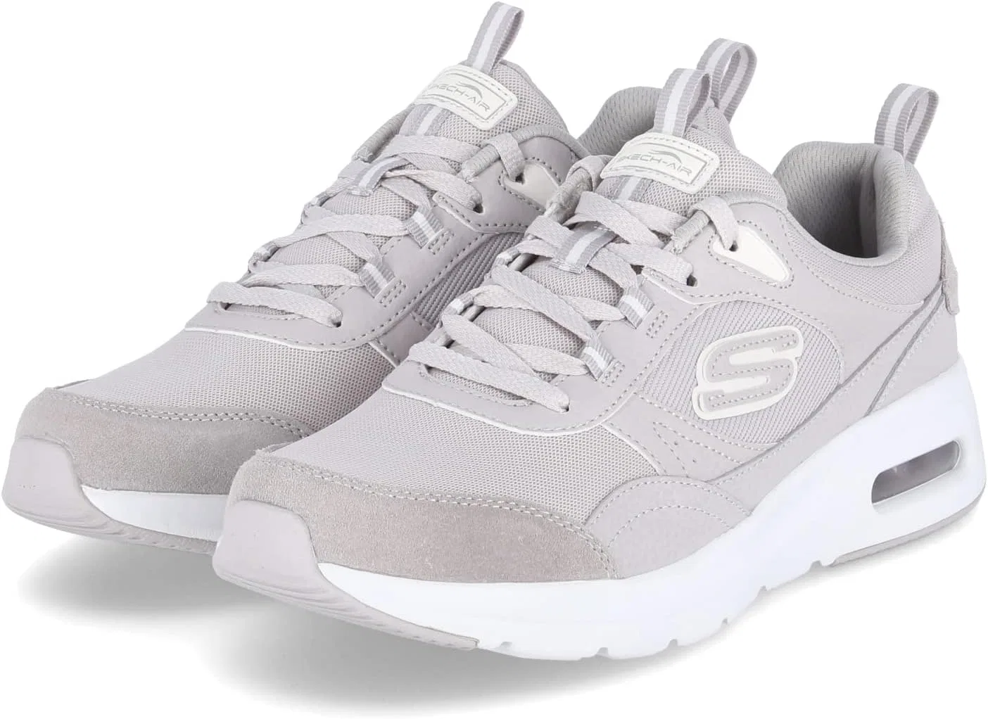 Мужские кроссовки Skechers Skech-Air Court Homegrow, Natural Suede Mesh Duraleather Trim — фото 2