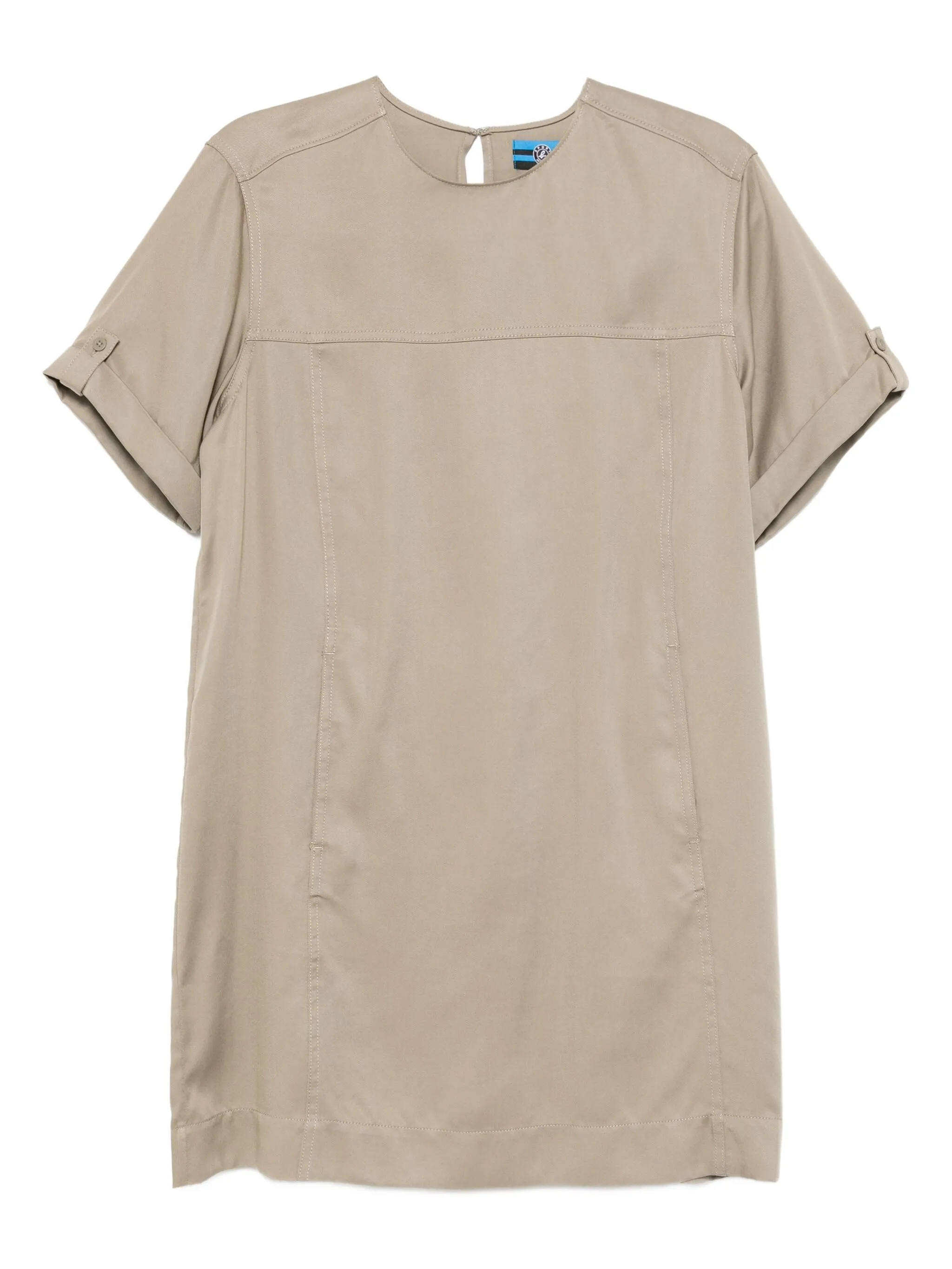 

Платье с короткими рукавами Sport B. By Agnès B., бежевый