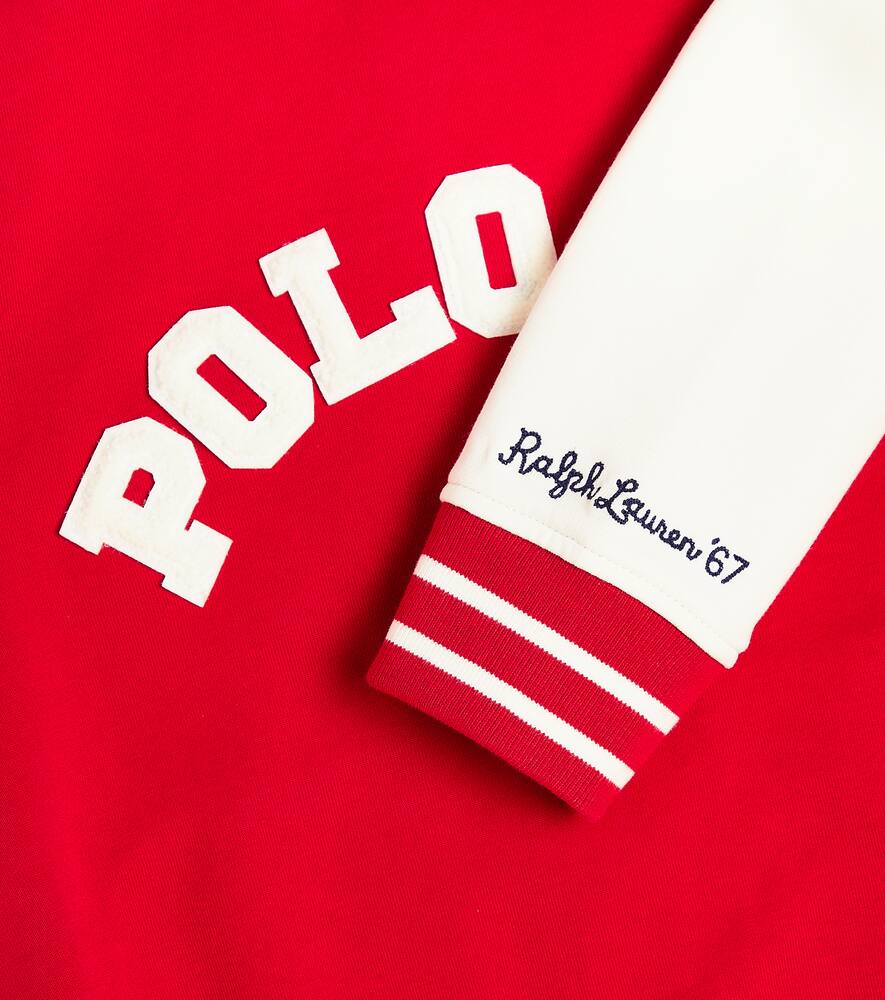 Куртка из хлопковой смеси с логотипом Polo Ralph Lauren Kids, Rl 2000 Red — фото 2