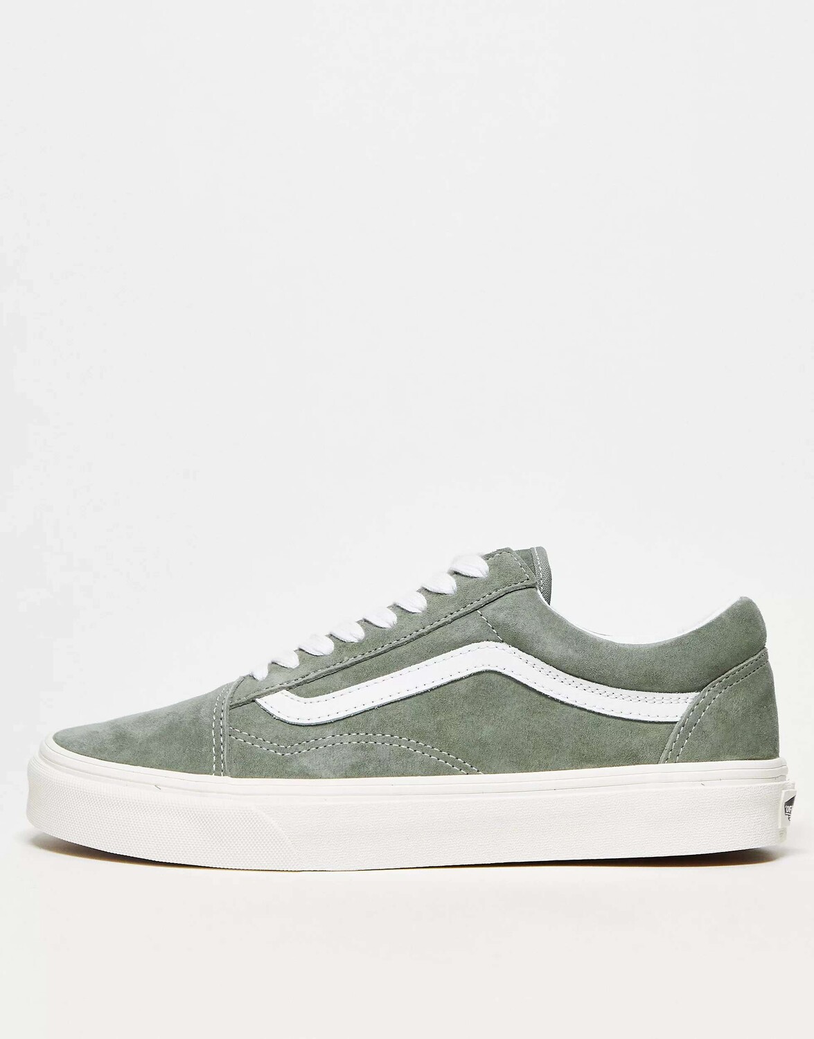 Серые замшевые кроссовки Vans Old Skool