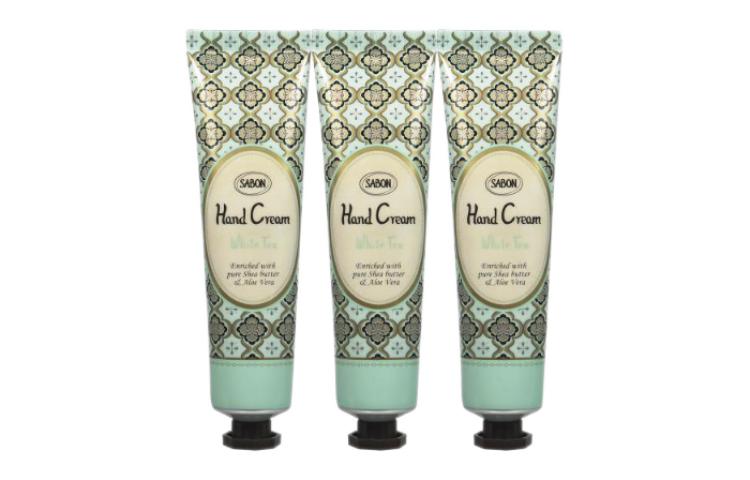 

Увлажняющий крем для рук без запаха, питательный и увлажняющий, 50мл/50мл*3 SABON