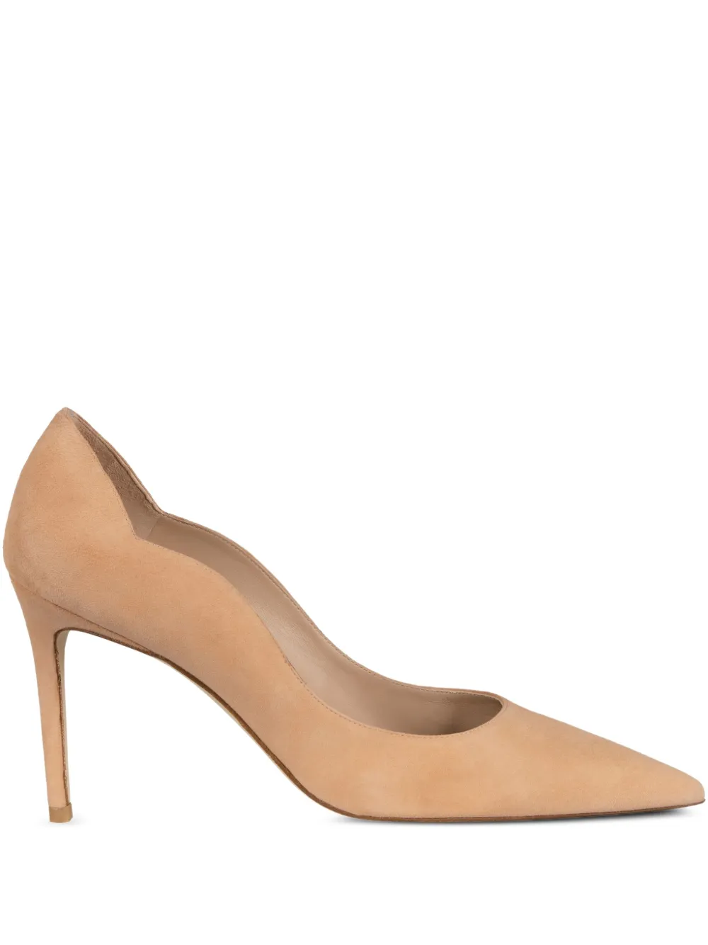 Туфли с заостренным носком Stuart Weitzman, нейтральный