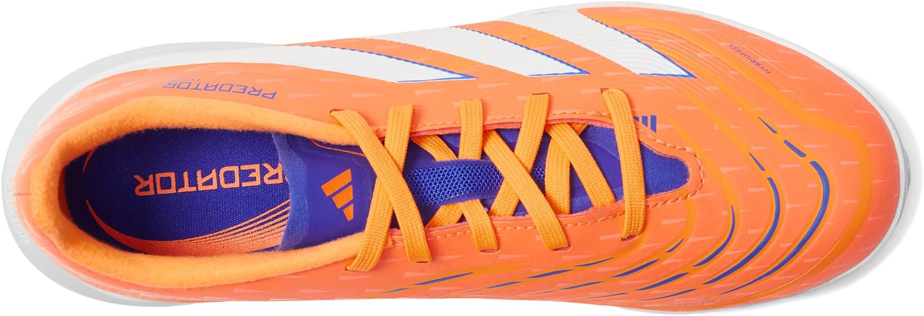 Кроссовки adidas Kids  League Predator Turf Cleats, Signal Coral/White/Beam Orange — фото 2