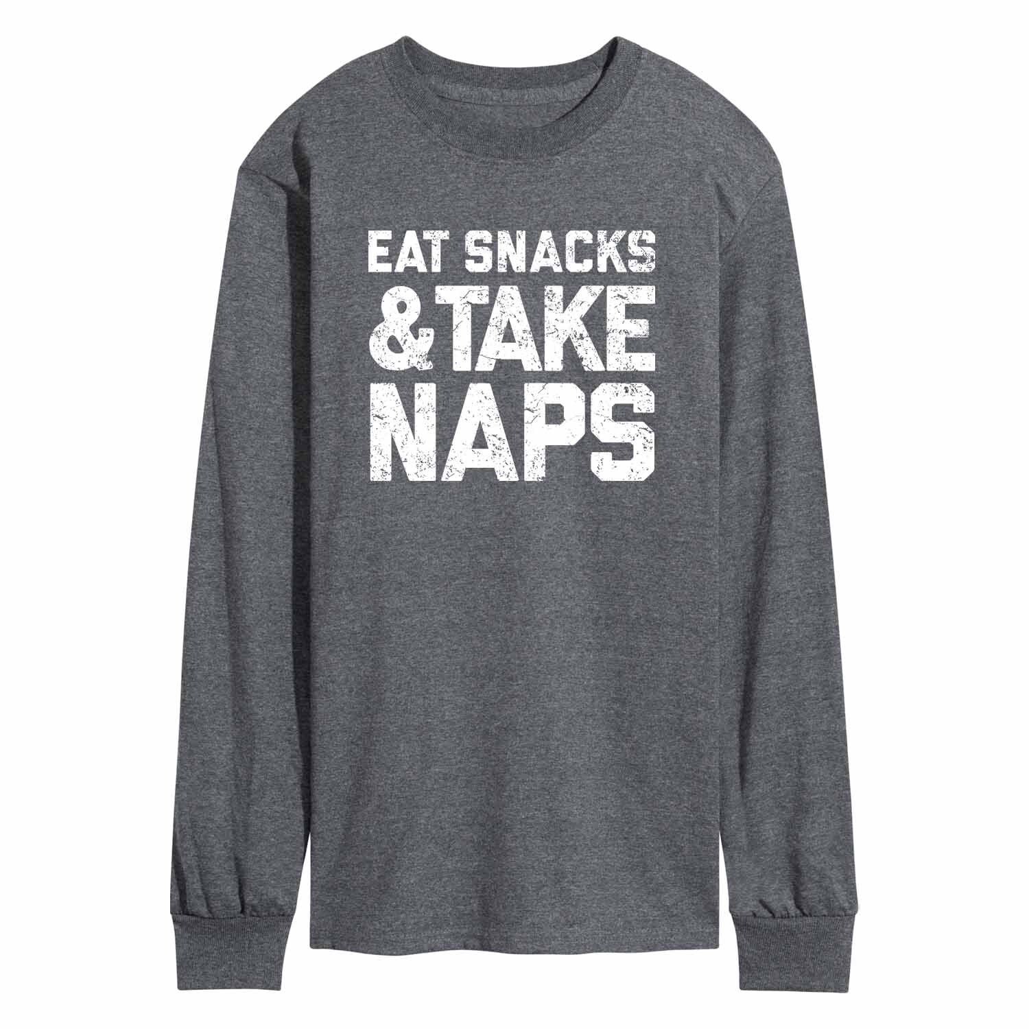 

Мужская футболка Eat Snacks Naps Licensed Character