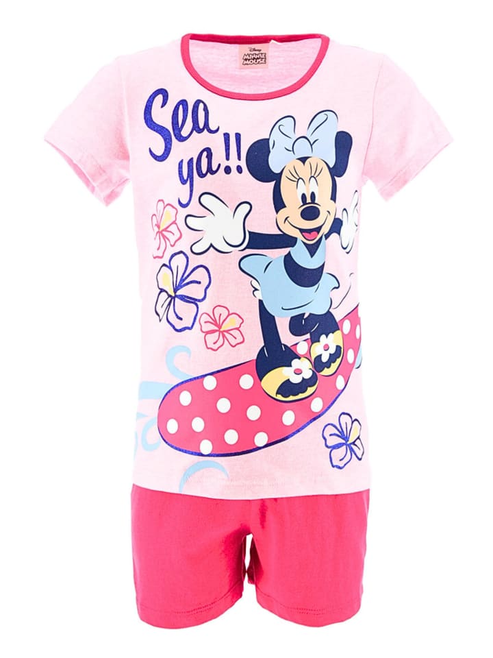 

Disney Minnie Mouse Короткая пижама Минни Маус розового цвета