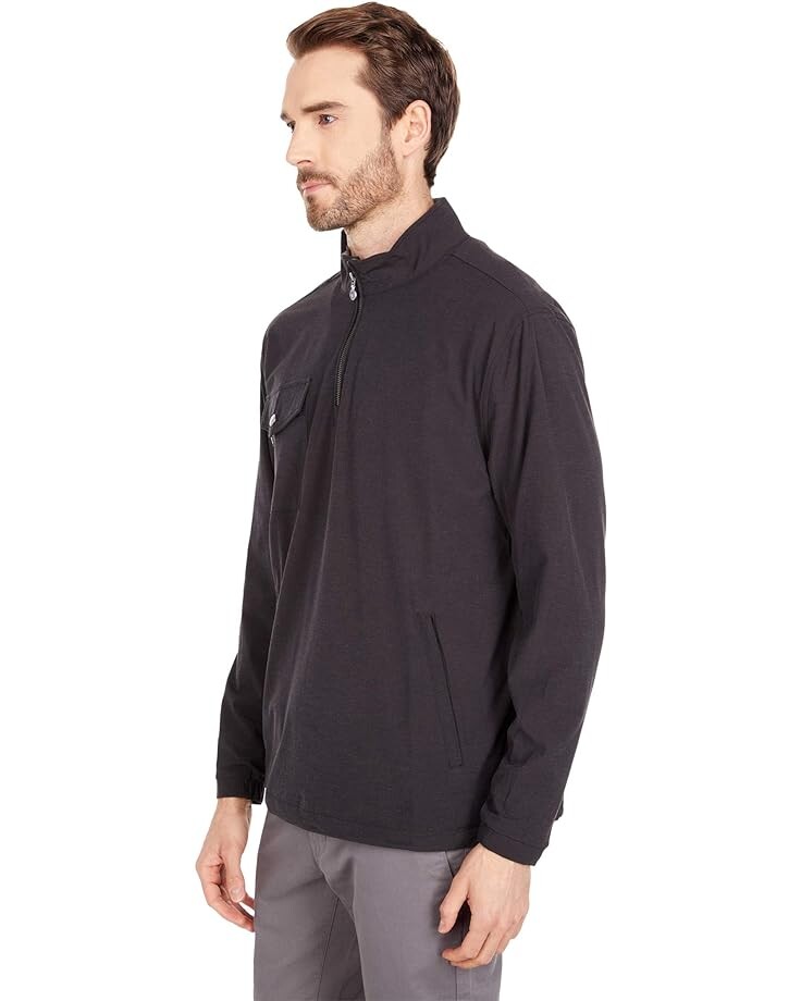 

Ветровка Linksoul 1/2 Zip Pullover Windbreaker, реальный черный