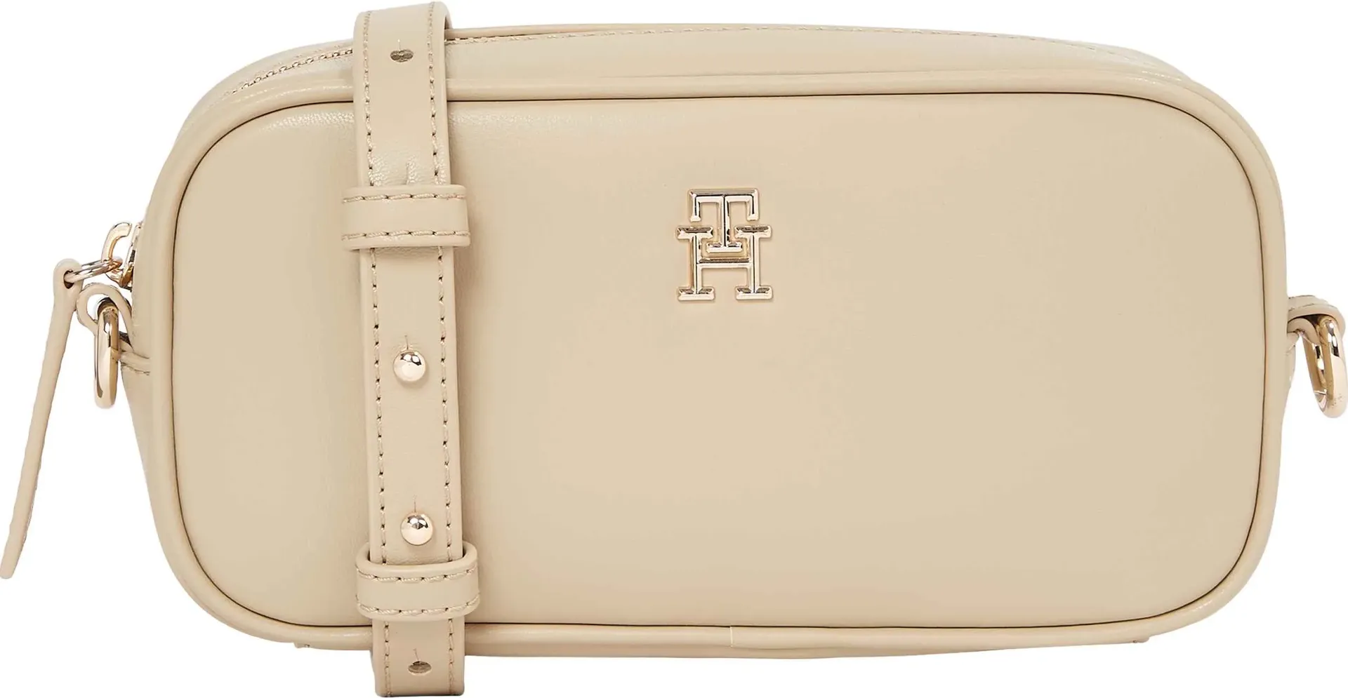 

Сумка через плечо Tommy Hilfiger "Женская TH REFINED CAMERA BAG Crossover", женская сумка-сумочка, бежевый