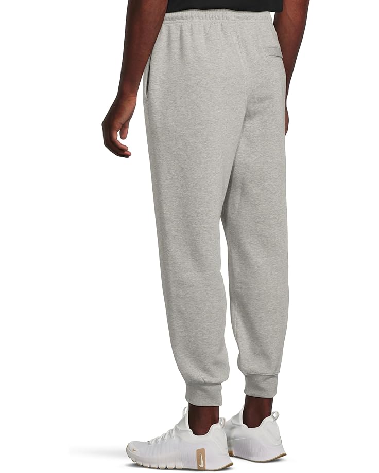 Брюки Nike Club Basket Ball Joggers, цвет Dark Grey Heather/Light Smoke Grey/White — фото 3