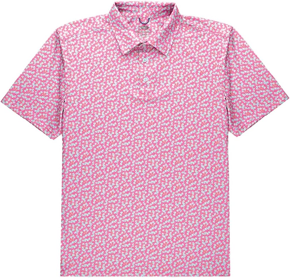 

Футболка-поло AFCO M64225 Cypress с принтом Aftco