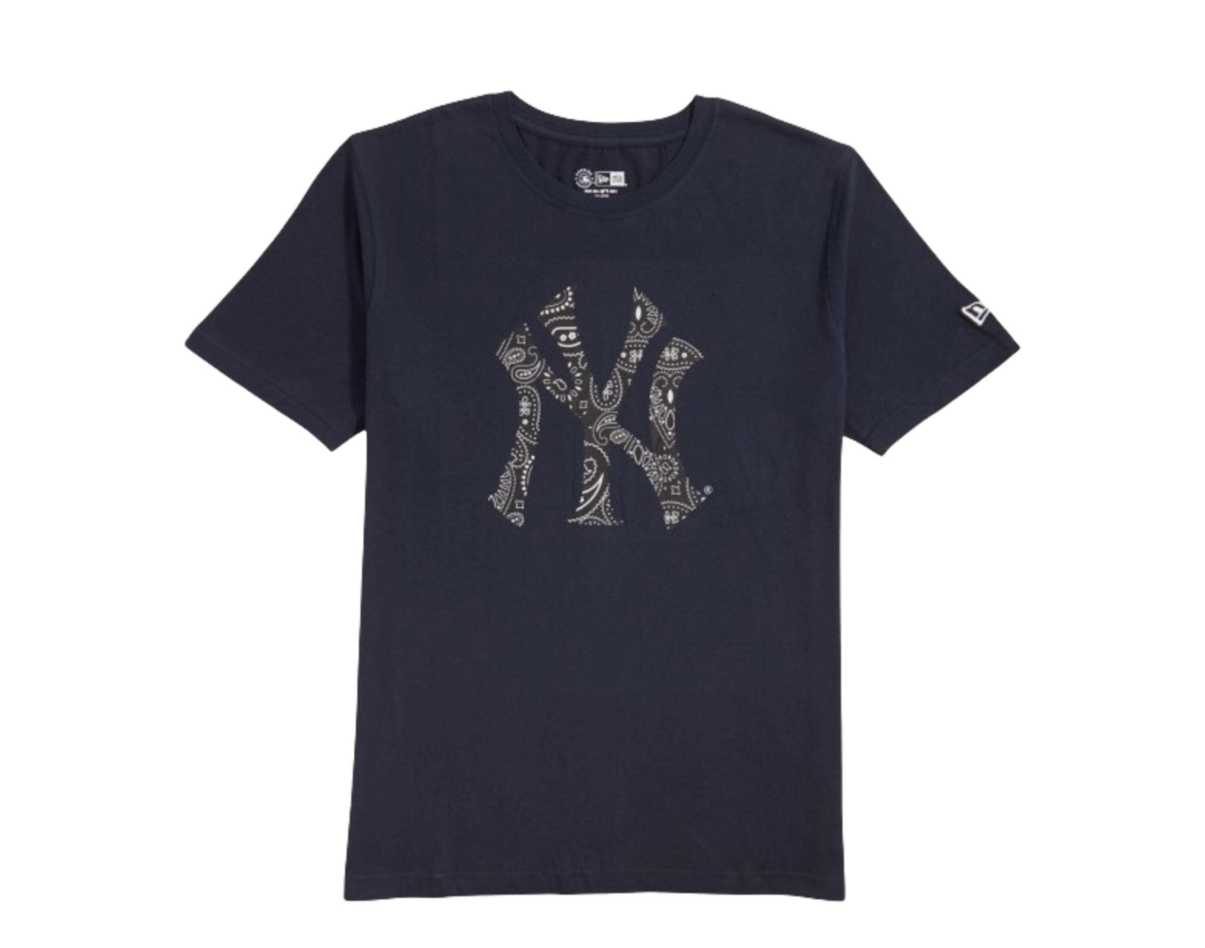 

Футболка мужская New Era MLB New York Yankees Paisley Elements S/S Navy 12852908