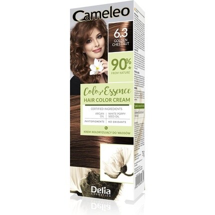 

Cameleo Color Essence Крем-краска для волос Золотой каштан 75г