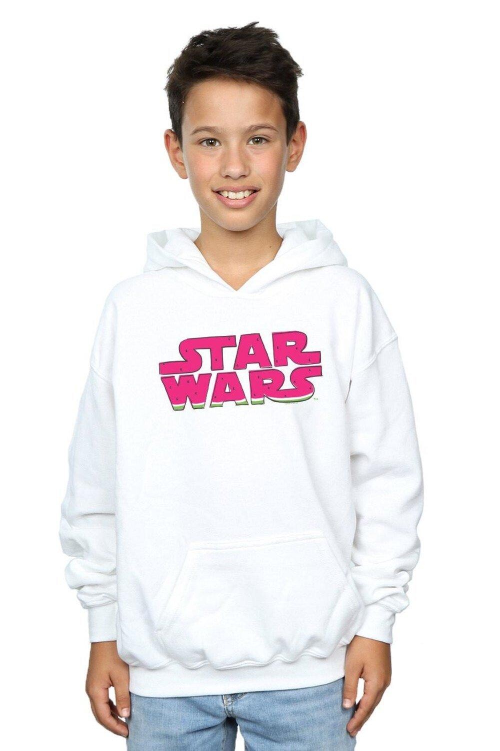 

Толстовка с логотипом арбуза Star Wars, белый