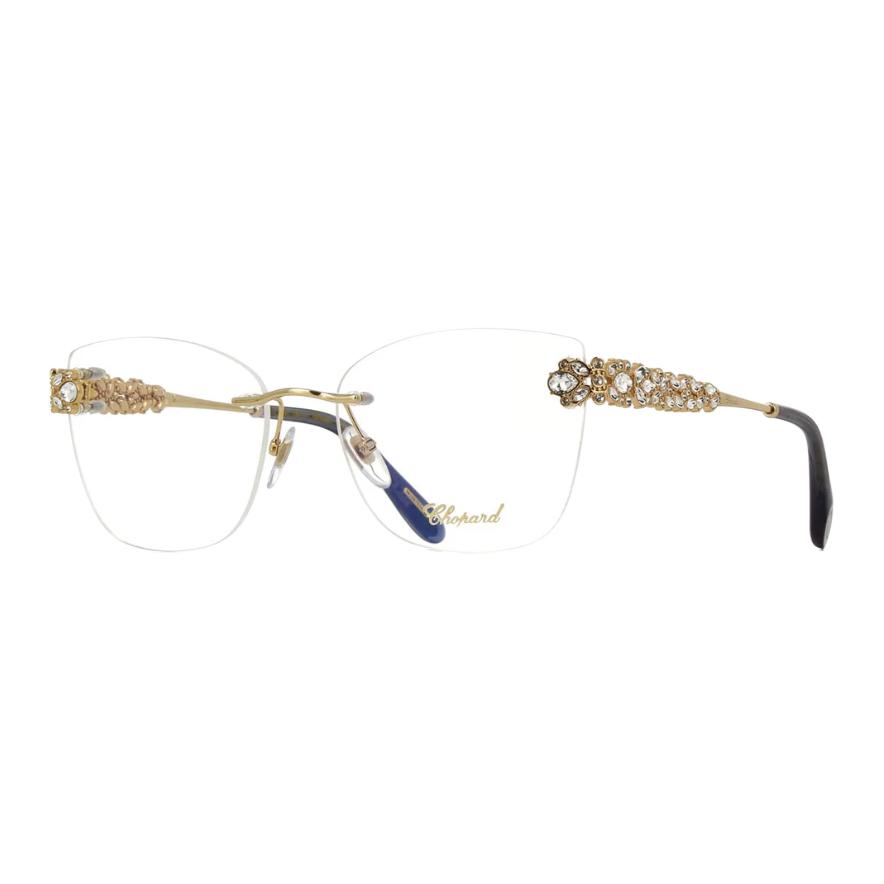 

Chopard Металлическая бабочка Оправы для очков Unisex Gold, Gold