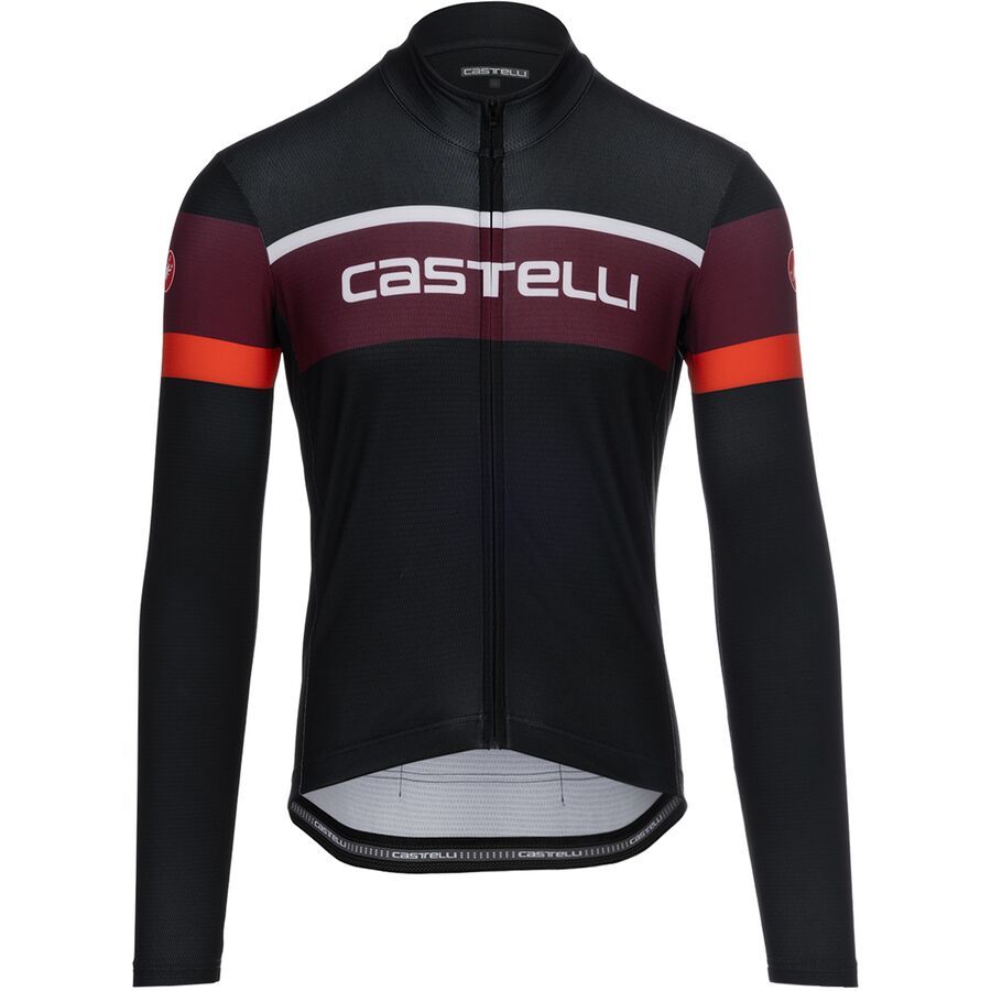 

Футболка Castelli Passista Limited Edition Full Zip Castelli, Black/Bordeaux/Fiery Red/Chalk