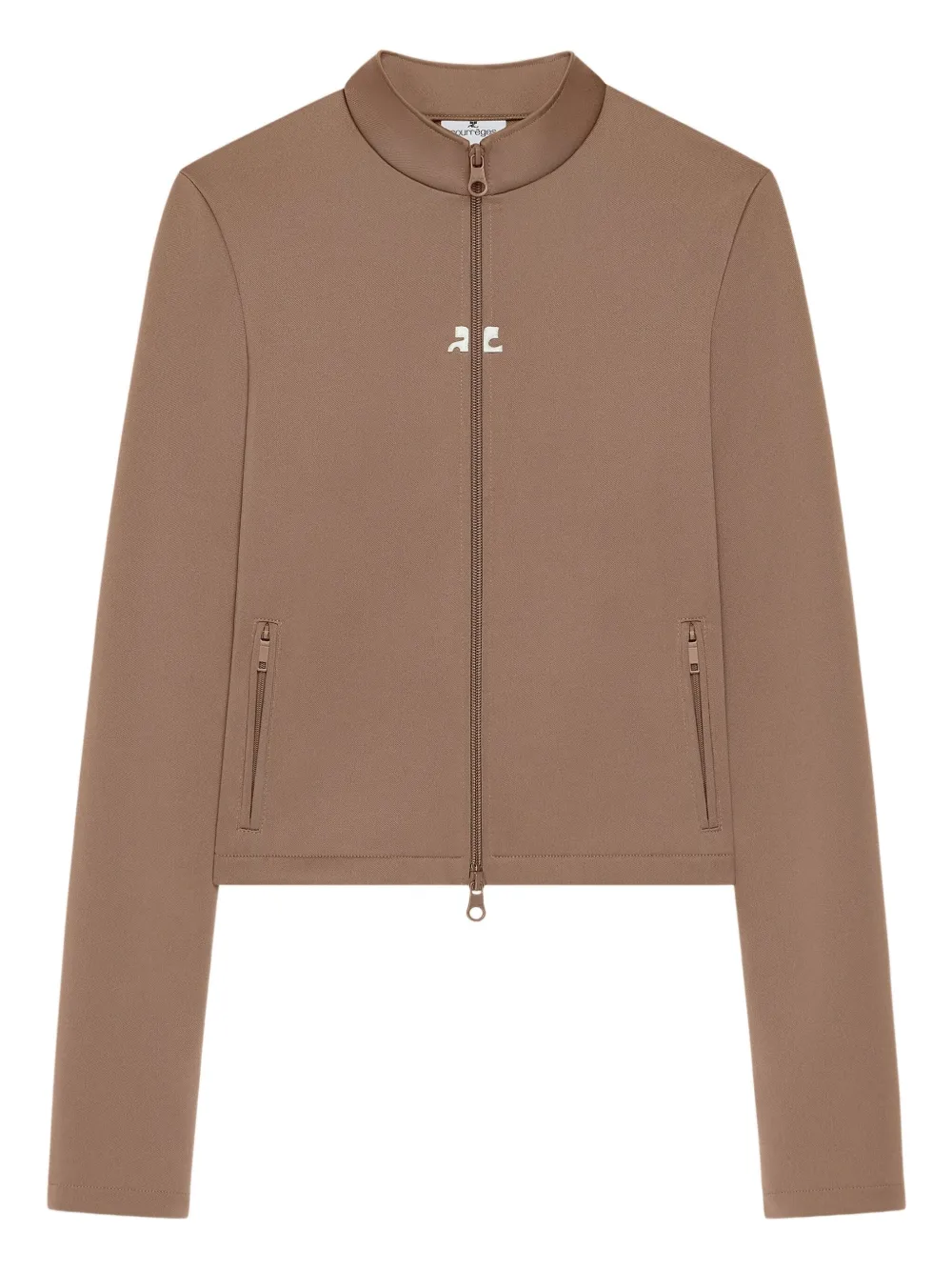 

Укороченная куртка на молнии Courrèges