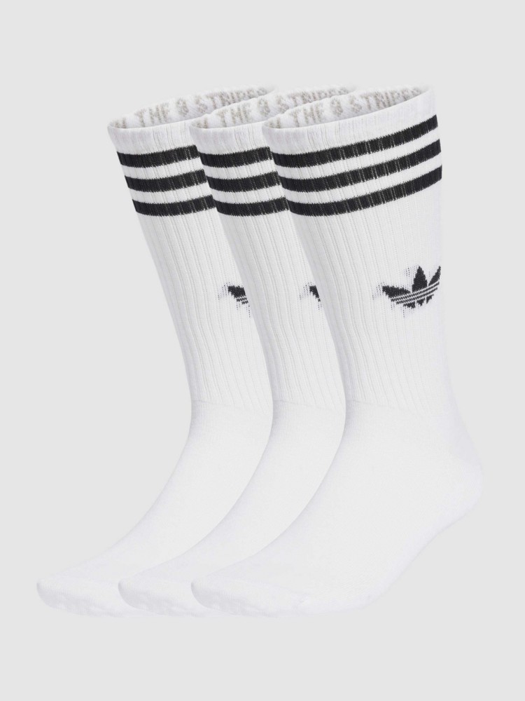 

Носки adidas Originals 3S High Cr S 3P Socks, white/white/white