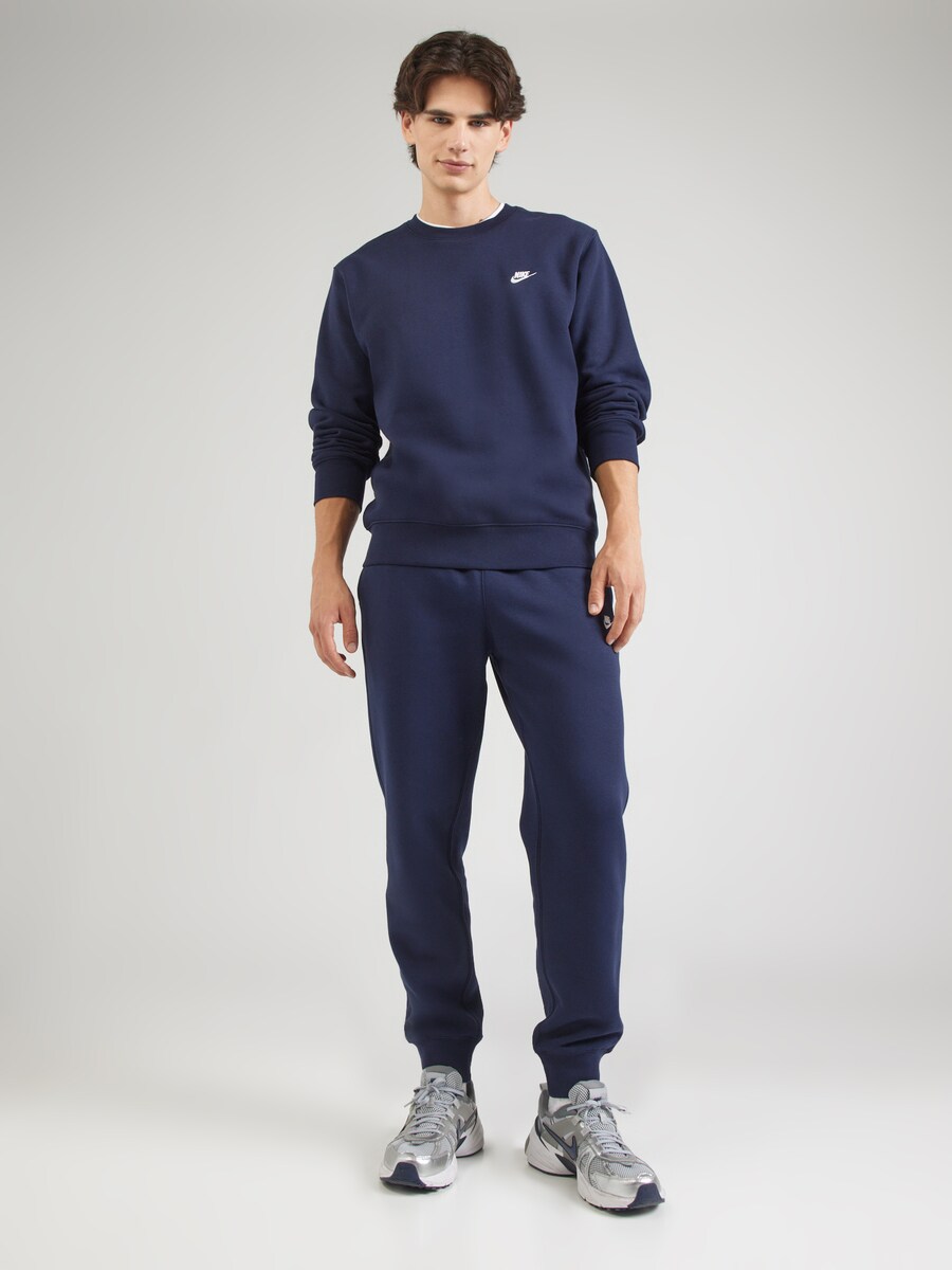 Толстовка Nike Sportswear Club, темно-синий — фото 4