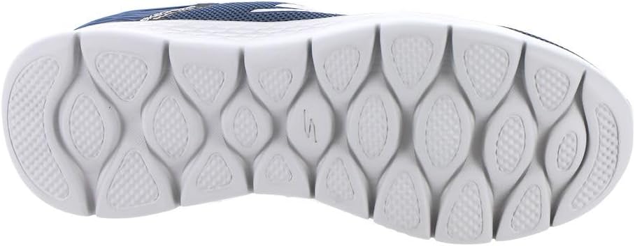 Мужские слипоны Skechers Go Walk Flex Hands Up без использования рук, темно-синий — фото 3