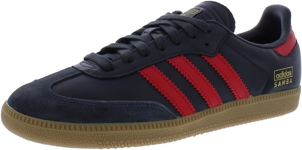 

Мужские кроссовки Adidas Samba, черный/красный/коричневый/темно-коричневый
