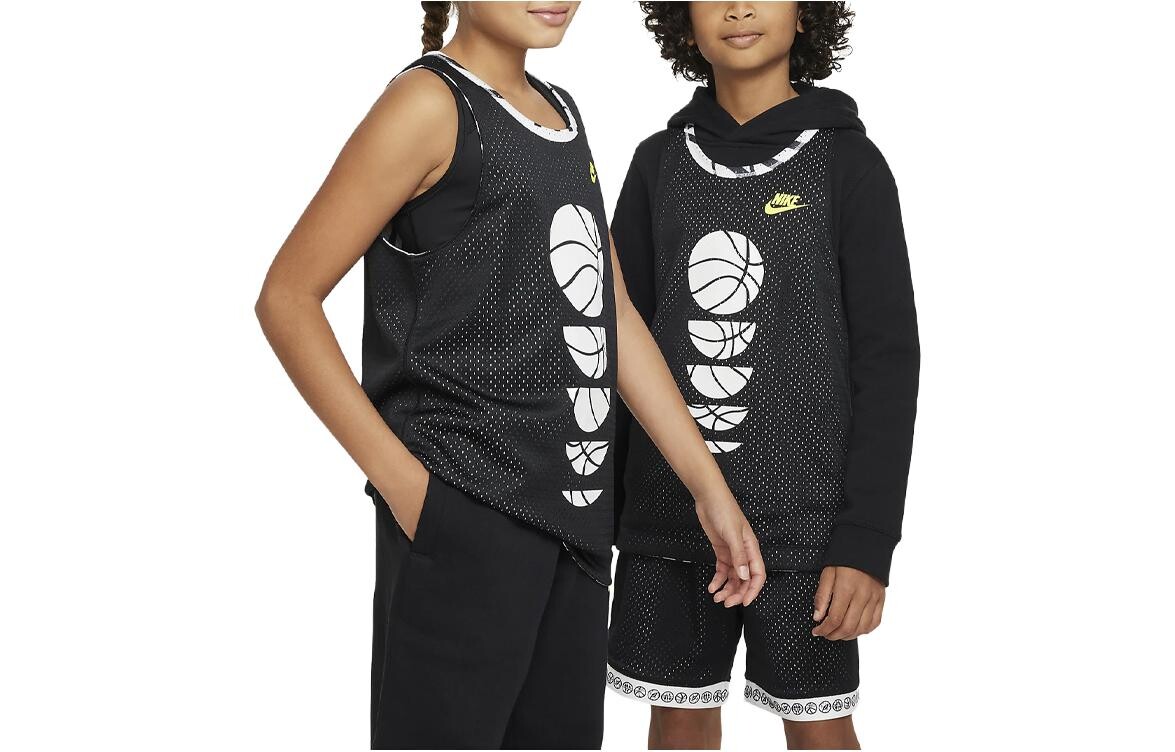 

Детская баскетбольная рубашка Nike Kids, цвет Black