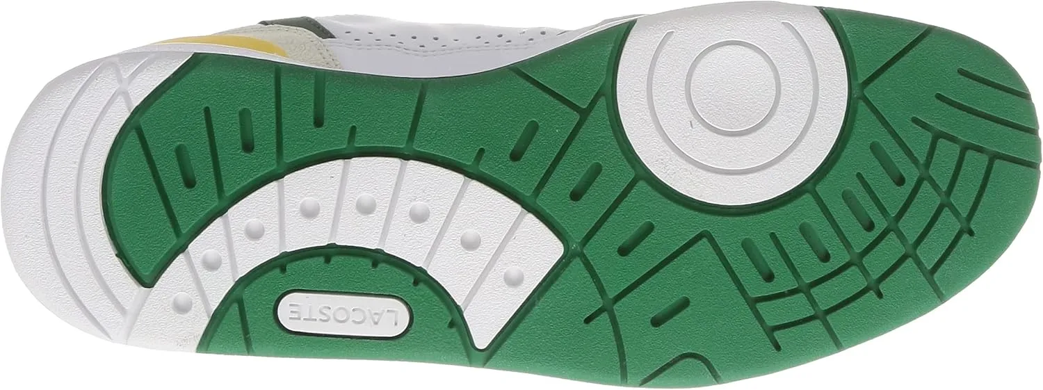 Мужские кроссовки Lacoste с Т-образным зажимом, зеленый — фото 4